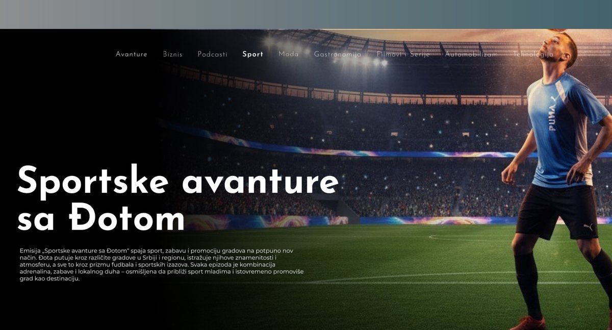 Sportske avanture sa Đotom